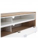 Alphason Chaplin ADCH1135 TV Cabinet, Light Oak Close Up View 2