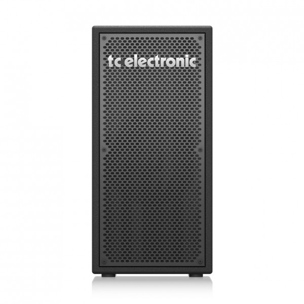 TC Electronic BC208 Vertical 200W 2 x 8" Portable Bass Cabinet, 8 Ohm, Front