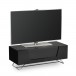 Alphason Chromium 2 1000 TV Cabinet, Gloss Black - With TV