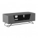 Alphason Chromium 2 1000 TV Cabinet, Gloss Grey - Angled