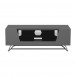 Alphason Chromium 2 1000 TV Cabinet, Gloss Grey - Front View