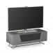 Alphason Chromium 2 1000 TV Cabinet, Gloss Grey - With TV