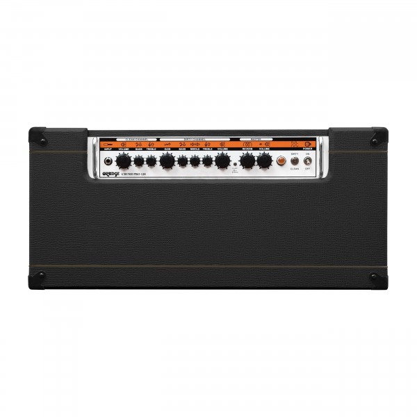 Orange Crush CR120C Combo, Black - top panel