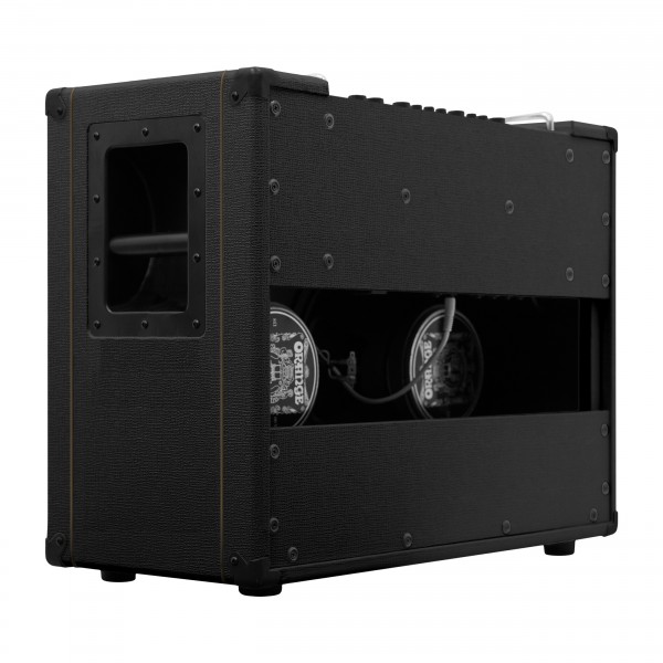 Orange Crush CR120C Combo, Black - back left