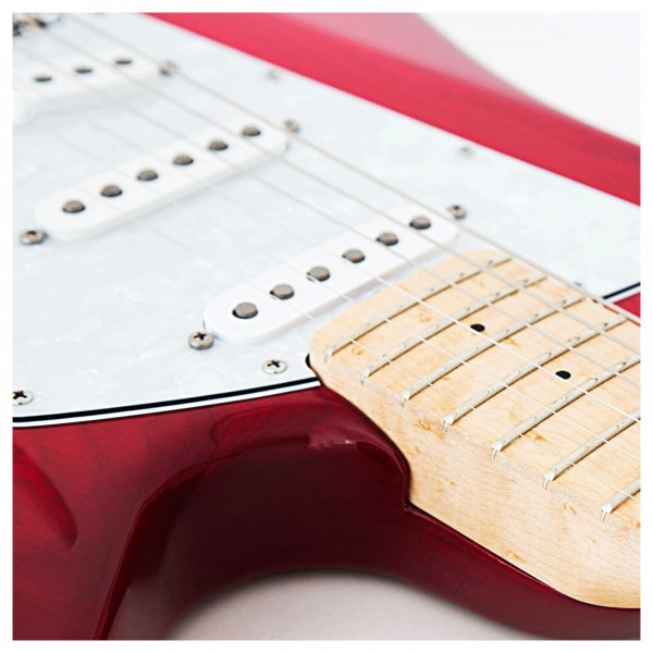 Music Man Albert Lee Signature Guitar, Pink Burst