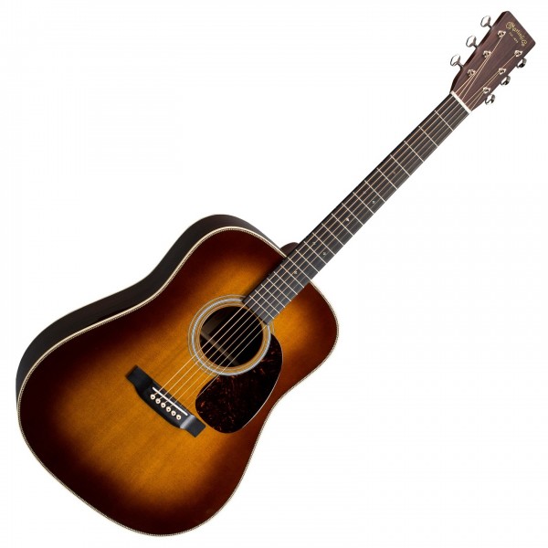 Martin HD-28 Re-Imagined, Ambertone Front View