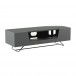 Alphason Chromium 2 1200 TV Cabinet, Gloss Grey - Angled