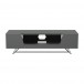 Alphason Chromium 2 1200 TV Cabinet, Gloss Grey - Front View