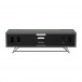 Alphason Chromium 2 1200 TV Cabinet, Gloss Grey - Rear View