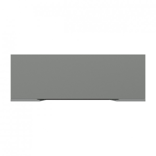 Alphason Chromium 2 1200 TV Cabinet, Gloss Grey - Top-down view