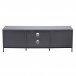 Alphason Chaplin ADCH1600 TV Cabinet, Charcoal Back View