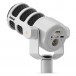 Rode Podmic USB Microphone, White - Angled Rear