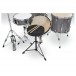 Gretsch Renegade Drum Kit with Hardware & Cymbals, Grey Sparkle - Stool and Sticks