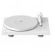 Pro-Ject Debut PRO B Turntable, Satin White Front View