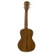 Luna Coral Concert Ukulele, Solid Mahogany Back View