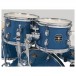 Gretsch Renegade Drum Kit with Hardware & Cymbals, Blue Sparkle - Rack Toms