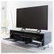 Alphason Chromium 2 Concept 1200 TV (up to 50 inch) Cabinet, Grey Lifestyle View