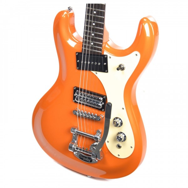 Danelectro 64 Electric Guitar, Metallic Orange at Gear4music