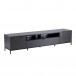 Alphason Chaplin ADCH2000 TV Cabinet, Charcoal Side View