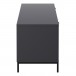 Alphason Chaplin ADCH2000 TV Cabinet, Charcoal Side View 2