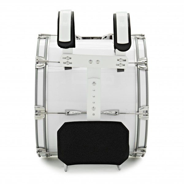 Premier NXT GEN Marching 18" x 14" Drum Corps Bass Drum, White