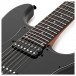 JET Guitars JS-400 7-String Rosewood, Matte Black