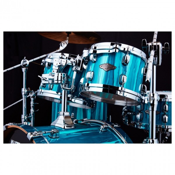 Tama Starclassic Performer 22" 4pc Shell Pack, Sky Blue Aurora - Lifestyle 2