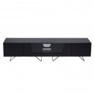 Alphason Chromium 2 1600 TV Cabinet, Black