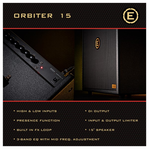 Eden Orbiter 15 Bass Combo Amplifier