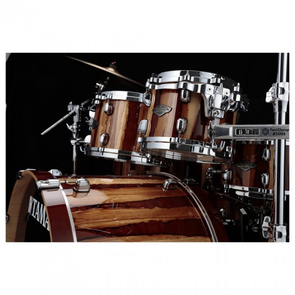 Tama Starclassic Performer 22" 5pc Shell Pack, Caramel Aurora - Lifestyle 2