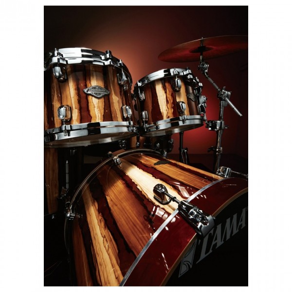 Tama Starclassic Performer 22" 5pc Shell Pack, Caramel Aurora - Lifestyle 4