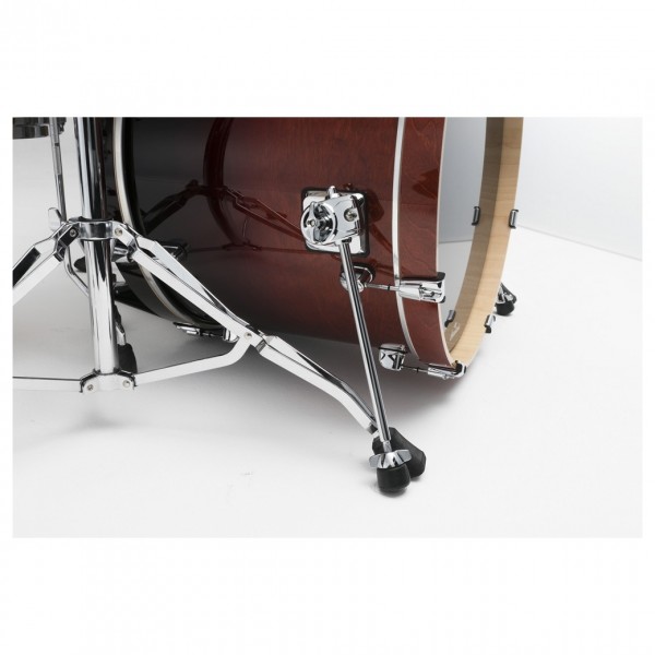 Tama Starclassic Performer 22" 5pc Shell Pack, Dark Cherry Fade - Bass Drum