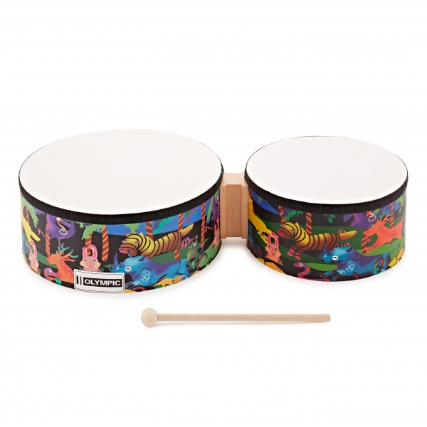 Olympic 8" and 10" Bongo Set