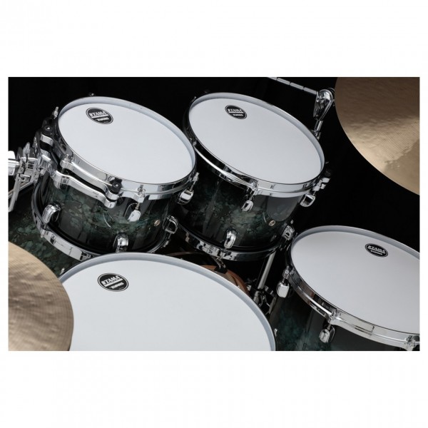 Tama Starclassic Performer 22" 5pc Shell Pack, Molten Blue Burst - Lifestyle 3