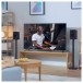 Kanto ST34 Speaker Stands 34” w/MDF Base, Black - Lifestyle