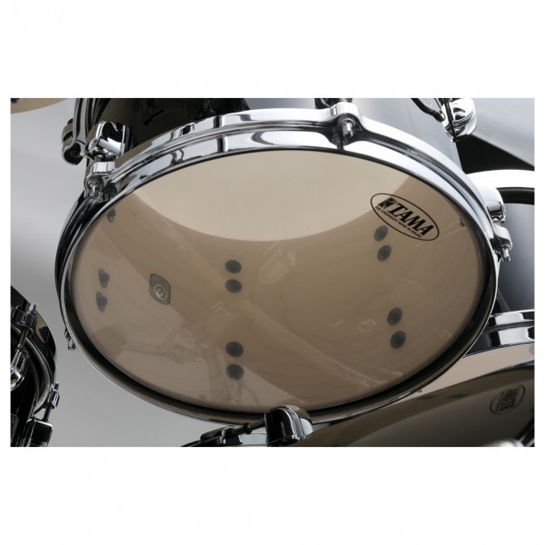 Tama Starclassic Performer 22" 5pc Shell Pack, Piano Black - Resonant Head