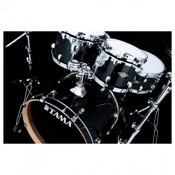 Tama Starclassic Performer 22" 5pc Shell Pack, Piano Black - Lifestyle 2