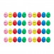 Olympic Plastic Egg Shaker in Bucket, 40pcs