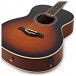 Concert Electro-Acoustic Guitar by Gear4music, Vintage Sunburst