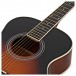 Concert Electro-Acoustic Guitar by Gear4music, Vintage Sunburst