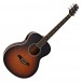 Concert Electro-Acoustic Guitar by Gear4music, Vintage Sunburst