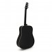 Dreadnought Acoustic Guitar by Gear4music, Black