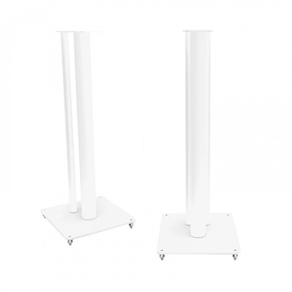 Q Acoustics FS50 Floor Stands, White Front View