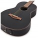 Parlour Electro-Acoustic Guitar by Gear4music, Black