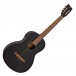 Parlour Electro-Acoustic Guitar by Gear4music, Black