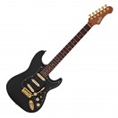 JET Guitars JS-380 drewno r&oacute;żane, czarny