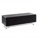 Alphason Chromium 2 Concept 1200 TV Cabinet, Black Front View 2