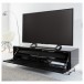 Alphason Chromium 2 Concept 1200 TV Cabinet, Black Lifestyle View