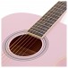 Student Acoustic Guitar by Gear4music, Pink