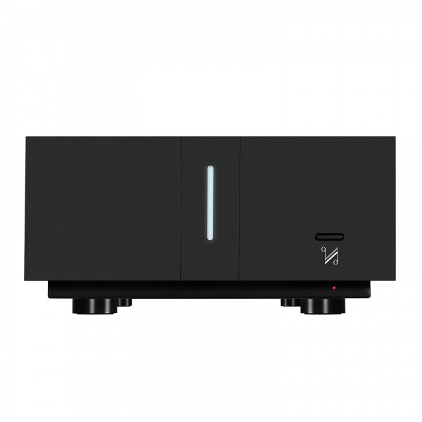 Quad Artera Mono Power Amplifier, Black Front View